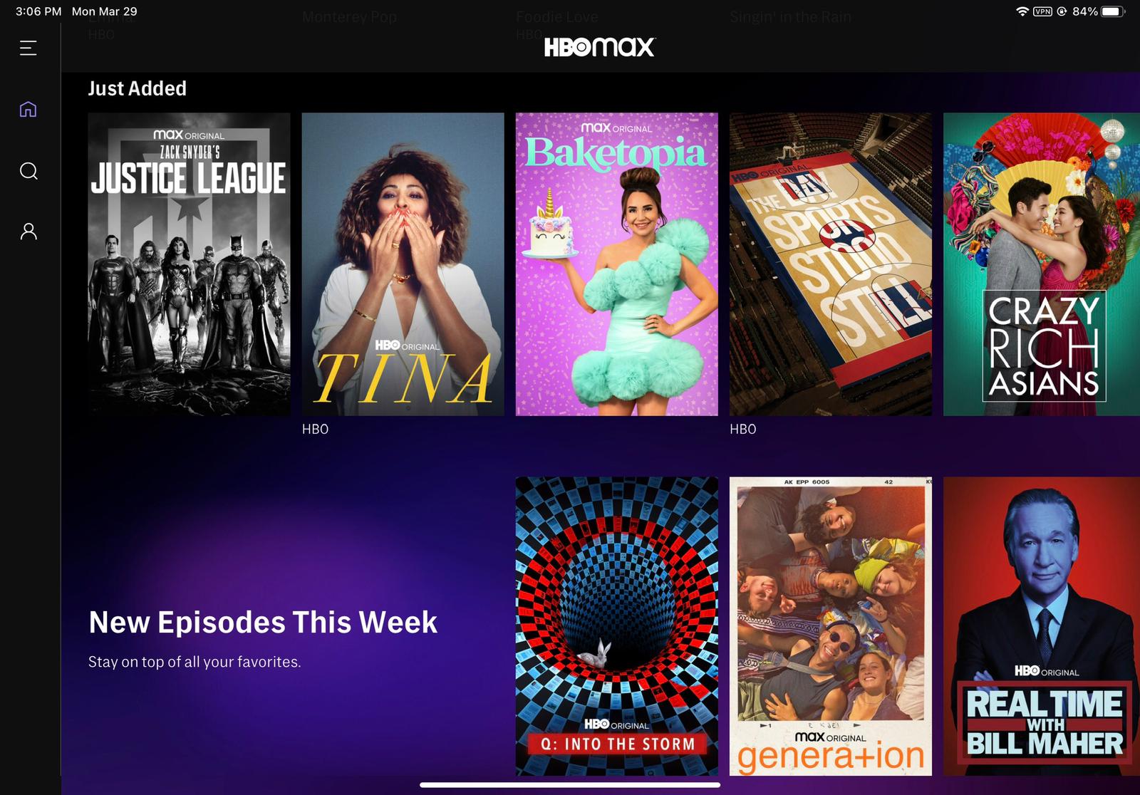 Películas y series que se pueden ver por streaming en HBO Max